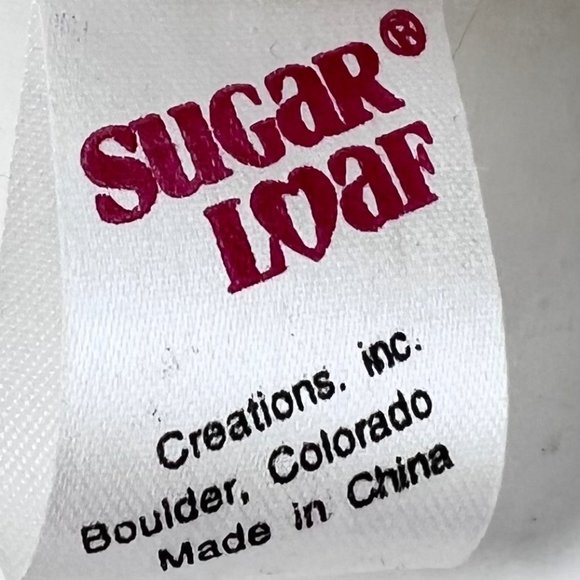 Sugarloaf‎ Gray White Cross Eyed Cat Nylon Wiskers Bow on Tail 12.5" Sugar Loaf - Picture 9 of 10